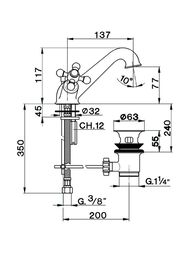 ��������� ��� �������� CISAL Arcana Ceramic ������ ������, ���� AC00051021
