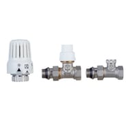 Комплект терморегулирующего оборудования для радиатора VALTEC прямой 1/2" VT.046.N.04