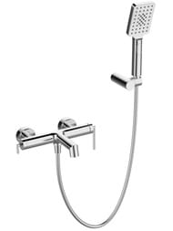 Смеситель для ванны/душа BelBagno ACQUA-VASM/DFS-CRM однозахватный, с душ. гарнитуром, хром — миниатюра 1
