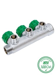 ��������� ������������ FAR 3/4"�� �� 3 ������ 1/2"�, � ������� �����������, FK 3822 3412TP