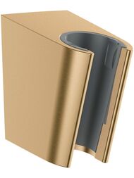 Держатель для душа Hansgrohe Porter`S под шланг с конической гайкой, шлиф бронза 28331140 — миниатюра 1
