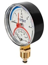  STOUT 0-120*, 0-4 , 1/2", D80, .. ()        SIM-1006-800415