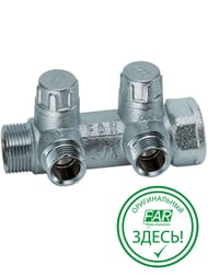 ��������� �������� FAR 1"�� �� 2 ������ 3/4"EU � �������� ��� ���������� FK 3860 134UN