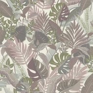 Обои виниловые на флизелине Rasch Natural Colors (0,53х10,05) растения, многоцветные 687859 (рул.)