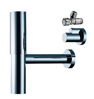 Hansgrohe Дизайнерский сифон для раковины Flowstar набор, хром 52120000