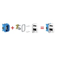 Внутренняя часть встраиваемого смесителя RAVAK R-BOX RB 070.50