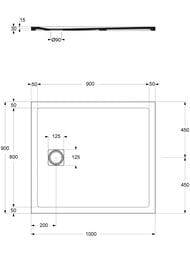 ������� ������ Alice KATAI 1000�900�30 �������������, �������� ������, ����� ���. MPDKA10090