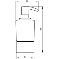 ������� ��� ������� ���� Keuco Elegance ����������,220 ��,����/������� �������� ������ 11653 019001