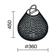 ����������� ���������� �� ��������� ������� Maytoni Plet (����) OSL599FL-L5B3K, 3000K 5�� IP 65, ������