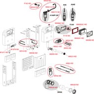 Инсталляция для унитаза ALCAPLAST AM115/1000 с бачком, для замуровывания в стену