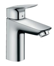 Смеситель Hansgrohe Logis 71100000 для умывальника, фиксированный излив, донный клапан