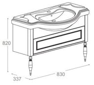����� ��� �������� Roca America Evolution (830�337�820) ������, ��� �������� ZRU9302960