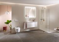 GEBERIT Sigma50 Клавиша смыва, двойной смыв, альпийский белый/кнопки сталь 115.788.11.2