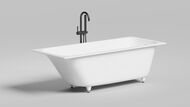 Ванна из искусственного камня Salini Orlanda Kit S-Sense (1700х700х560) матовая 102111M