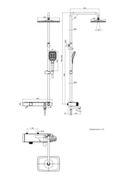 ������� ������� Cersanit VIVO 64529 � ����������� ��� �����, ����