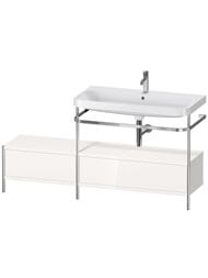 ������� � ��������� Duravit Happy D.2 Plus 1600�850�490 2 �����, �����, ����� ������ HP4858O2222