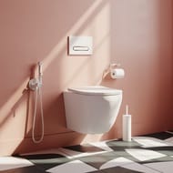 Унитаз подвесной IDDIS Blanco безободковый, с тонким сиденьем микролифт BLQRDSEI25/BLQNDSEI25