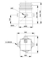������������� ������� Grundfos Liftaway B ��� ������� KP, ��� ����������� ������������ ���� 96003974