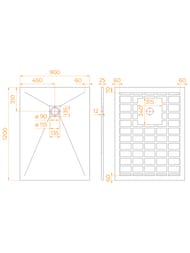������� ������ RGW STONE TRAY-W (900x1200�25) �������������, ���. ������, ����� 14152912-01-11