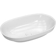 Раковина полувстраиваемая SALINI Marea 01 1802201M 645х387х165 без перелива S-Stone белый мат