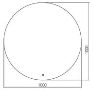 ������� Silver Mirrors �������-2 (1000�1000) LED-�����.,������,������,������� �������� LED-00002530