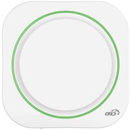 Вентилятор ERA DISC D100 накладной, 105 м3/ч, 35 дБ, обр.клапан, белый, DISC 4C