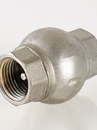 Клапан обратный VALTEC 1.1/2"ВВ латунный золотник VT.151.N.08
