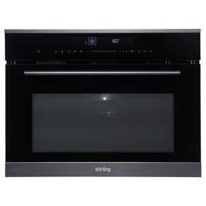 Духовой шкаф Korting OKB 3250 GNBX MW (595х454х565) электрический, с СВЧ, черный
