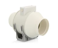 Вентилятор Cata DUCT IN LINE 100/130 (SMT 100) канальный 130 м3/ч 24 дБ, слоновая кость