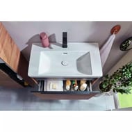 Раковина накладная Villeroy&Boch Subway 3.0 800х470х165, перелив, отв. под смеситель, белый 4A708001
