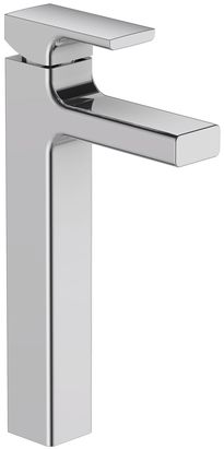 Смеситель Jacob Delafon STRAYT для умывальника, высокий, однозахватный,без донного клапана E98340-CP