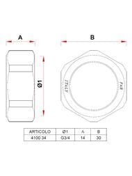 �������� ��� ���������� FAR 3/4"� ���� FK 4100 34