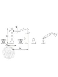 ��������� �� ���� ����� Migliore ARCADIA �� 5 ���������, ���� ML.ARC-8380.CR