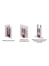 TECE Profil Инсталляция для подвесного унитаза (ширина 32 см, высота 112 см) 9400440