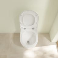 Унитаз приставной Villeroy&Boch Subway 3.0 4671T0T2 370х600х400 TwistFlush, AntiBac, CeramicPlus,бел