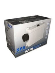Насос SFA SANIPACK 462х146х295 плоский, для подвесного унитаза, умывальника, душа, биде