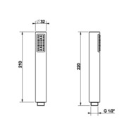 ����� ��� ���� Gessi 14372.299 � ������� �� ������������ ������, 1 �����, ������