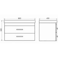 ����� COMFORTY �������-80� (800�530�455) ���������,� ���������, ��� ������ 00-00008856