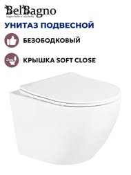 ������ ��������� BelBagno UNO (360x482x360) ������������, ������� � �����������, ����� BB3105CHR/SC