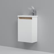 Тумба под раковину AM.PM X-Joy (450х620х250) подвесная, 1 дверца, белый глянец M85AFHX0451WG