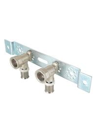 Пресс-водорозетка 2-ая на плоск. планке VALTEC 16х1/2"В VTm.224.N.001604