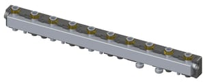 Гребенка ELSEN DN25 5 контуров, в теплоизоляции, Q=3.5 м3/ч, EWG25.05