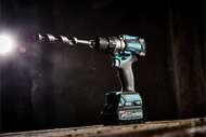 Шуруповерт MAKITA DF001GD2 аккумуляторный, 40В 2*2Ач, 650/2600об/мин, 13мм, бесщеточный