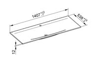 �������� Keuco Edition Lignatur 1405�538 ��������� �� �����,1 ��������� ��� ����., ����� 33360311401