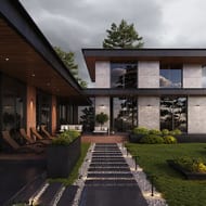 ��������� ���������� Maytoni Sleek (����) O477WL-L2GF3K, 3000� 2�� IP 65, ������