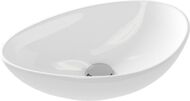 Раковина Cersanit MODUO 55 LEAF (565х365х150) на столешницу, белая 63571