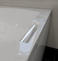 Ванна акриловая RIHO GETA 160х90 L без гидромассажа, асимметричная левая (установка в правый угол)