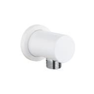 Шланговое подключение Grohe Rainshower 27057LS0 круглая розетка, белая луна/хром