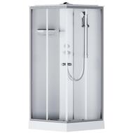 Душевая кабина AM.PM X-Joy Square 900х900х2100 стекло прозрачное, профиль хром мат. W94C-403-090MT