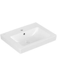 Раковина подвесная Villeroy & Boch Subway 2.0 (550х440) с отверстием, перелив, белый 7113F501 — миниатюра 1